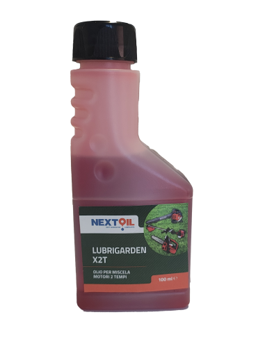 OLIO MOTORE 2 TEMPI SINTETICO LUBRIGARDEN X2T FLACONE 100ML