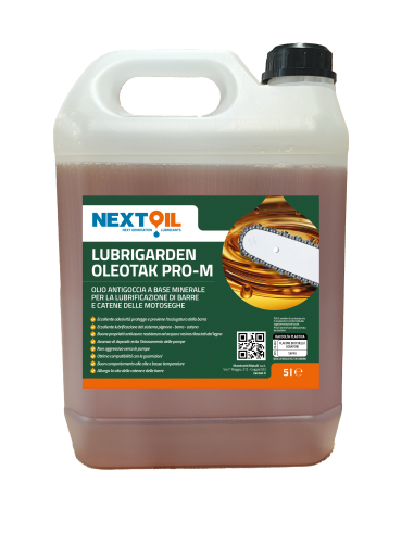 LUBRIGARDEN OLEOTAK PRO-M OLIO CATENA MOTOSEGA MINERALE TANICA 5L