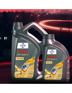 OLIO MOTORE TITAN SYN MC 10W-40 FLACONE LT.1