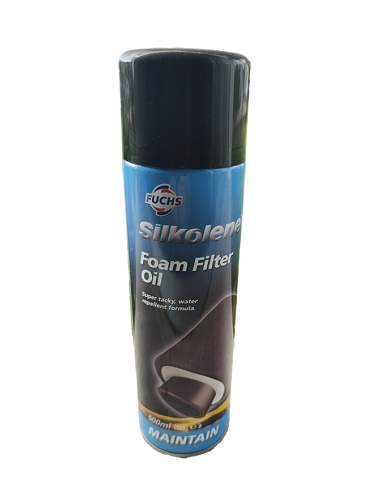 SILKOLENE FOAM FILTER OIL SPRAY 500 ML
