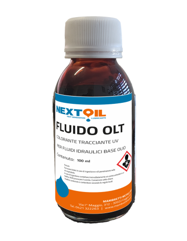 NEXTOIL FLUIDO OLT TRACCIANTE UV PER OLIO FLACONE 100 ML