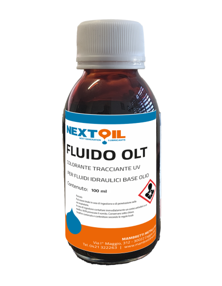 NEXTOIL FLUIDO OLT TRACCIANTE UV PER OLIO FLACONE 100 ML